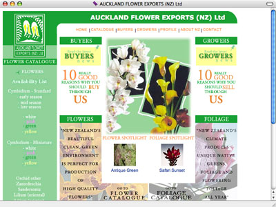 Auckland Flower Exports